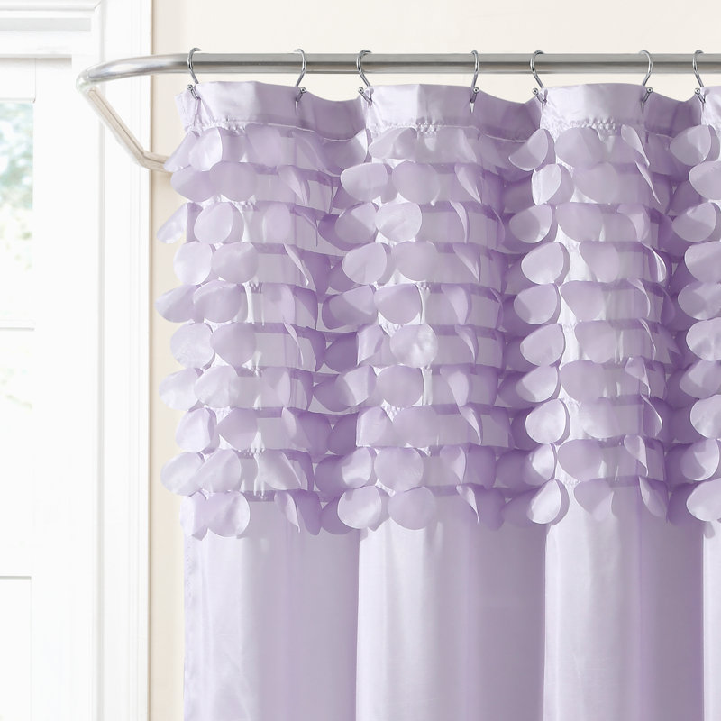 Lillian Shower Curtain, Lilac