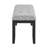 OCEANIC LIGHT GREY DINING BENCH