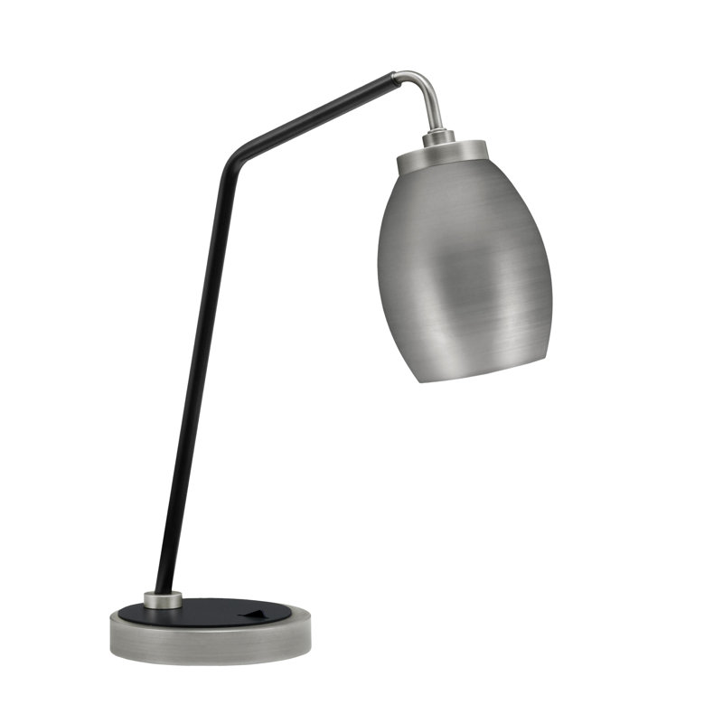Lampe de bureau Walde, Graphite / noir mat, Gris