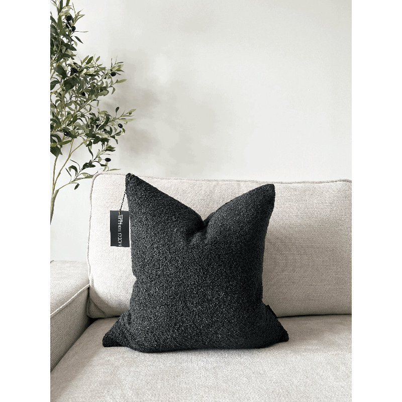 Housse de coussin Boucle, H 18 po x l 18 po