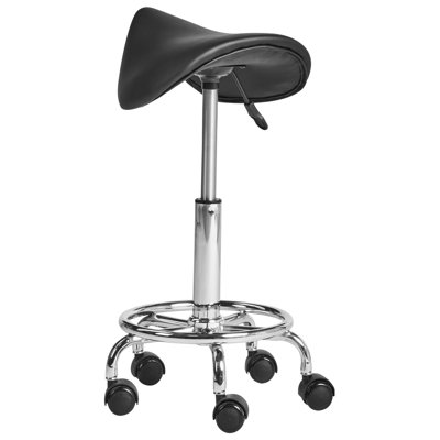Adjustable Height Ergonomic Active Stool with Footrest