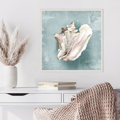 Whispers of the Shore III by Eli Jones Framed Canvas Wall Art Print