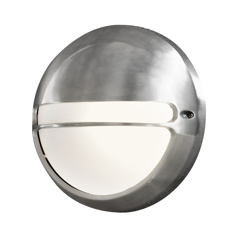Torino Silver Outdoor Bulkhead Light