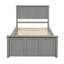 Lit plate-forme avec lit gigogne-715098848