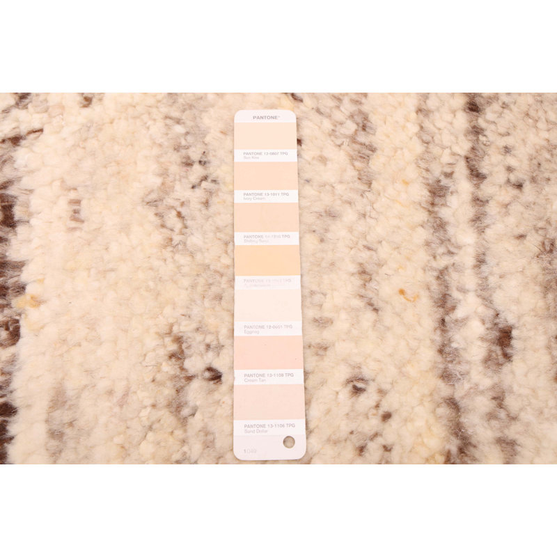 Tapis crème, taupe 8 pi 3 po x 10 pi 3 po Looma