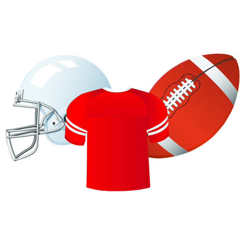 Découpes de football assorties