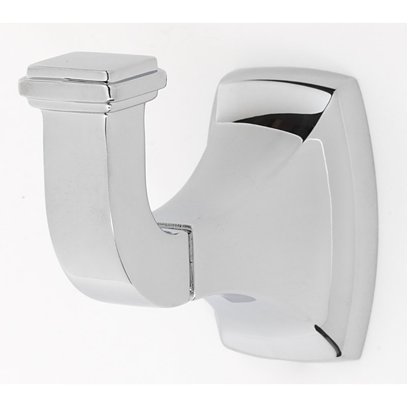 Single Robe Hook, Polished Chrome