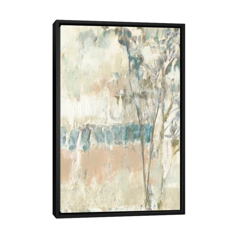 « ethereal tree ii », reproduction d’art sur toile, H 26 po x l 18 po x P 1,5 po, Toile avec cadre noir, Pas de tapis