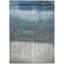 Machine Washable Indoor/Outdoor Xhevrie Blue Rug-112132201