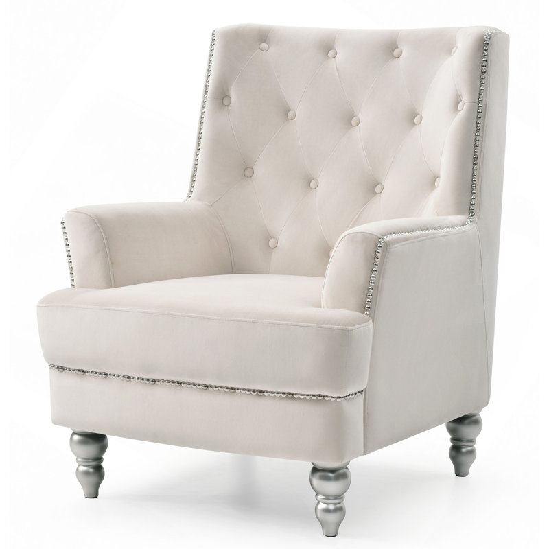 Fauteuil élégant pour les espaces confortables, Ivoire ivoire