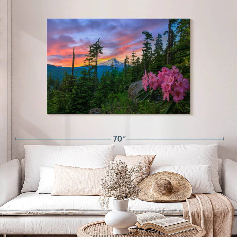 Alvord Mount Hood Forest, 32" H x 48" W