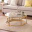 Ensemble de 2 tables gigognes Evelyn Glam
