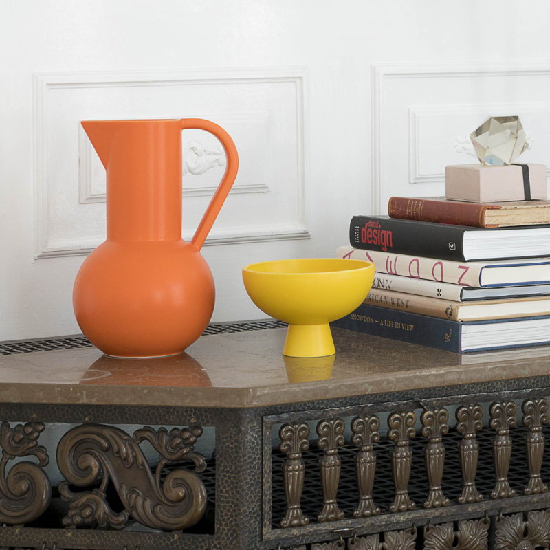 Strøm Jug by Nicholai Wiig-Hansen, 50.72 oz, Vibrant Orange