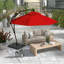 Parasol en porte-à-faux 9 pi 4 po-754391197