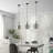 Kettner 9.5" W 1-Light Dimmable Pendant with Hammered Glass -854473466