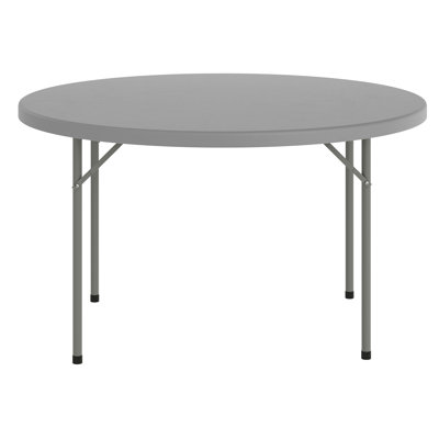 Parker Round Plastic Event Folding Table