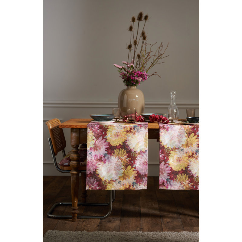 Herbstzeit Square Cushion, Red, 39cm x 39cm