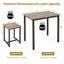 Ensemble de table de salle à manger 2 personnes-1613441199-1613409619