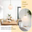 Luminaire suspendu 1 lumière Andren-727446070