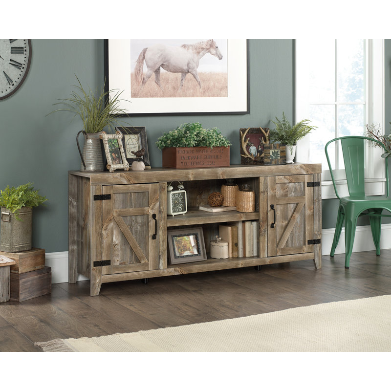 Entertainment Credenza, Brown