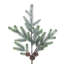 Frosted Blue Noble Fir Spray, 33 in