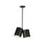 Luminaire suspendu moderne 2 lumières 14 po Keiko-95319971