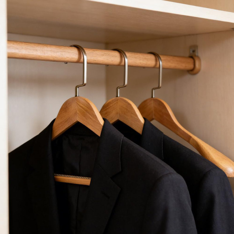 Wood Standard Hanger, Natural