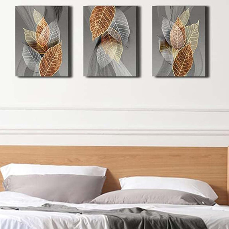 3 Piece Wrapped Canvas Print, 40 cm H x 30 cm W