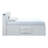 Marilla  Full Bed , White