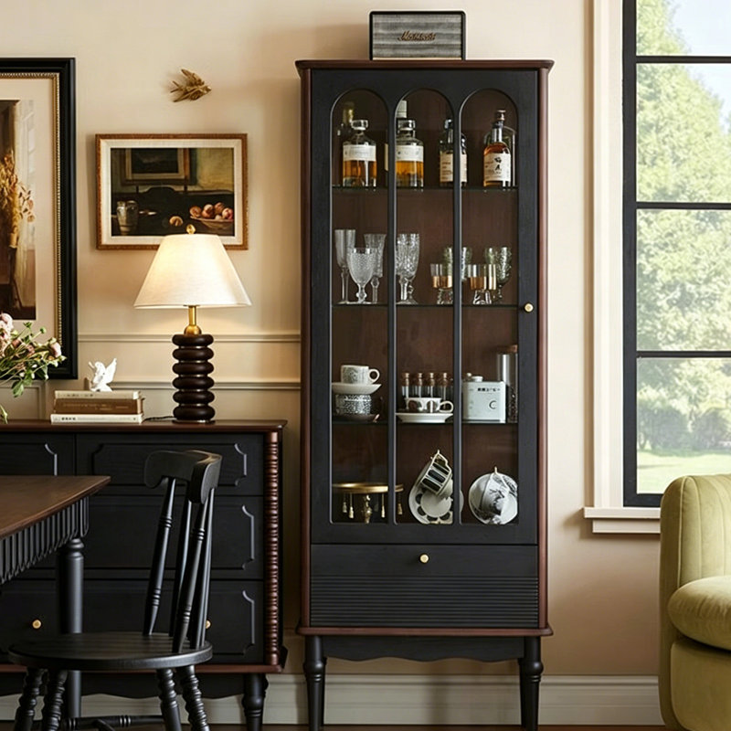 Armoire à vin 26,77 po French Retro