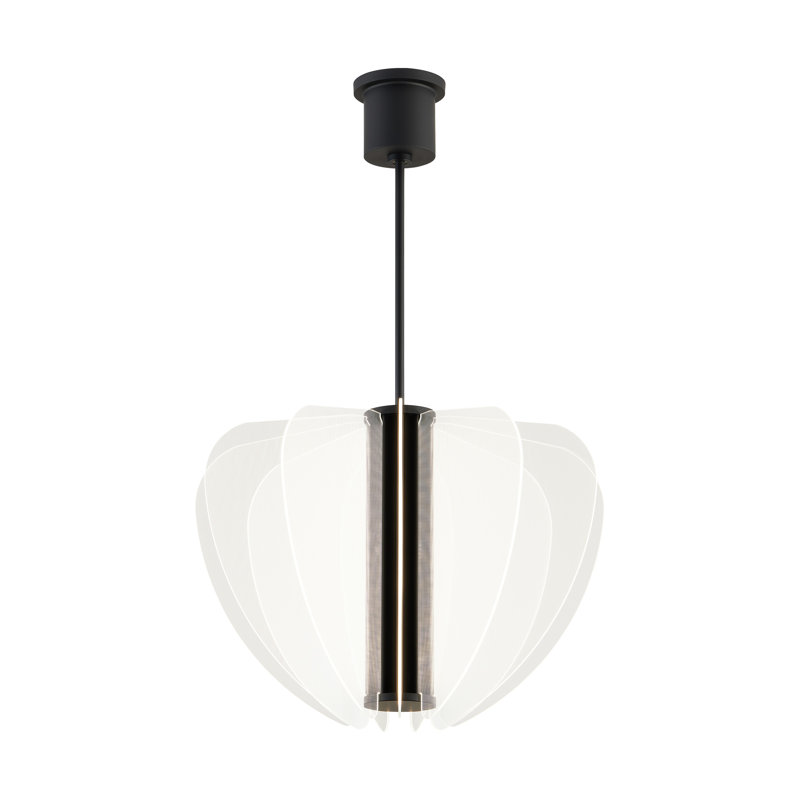 Nyra 28 Chandelier, Nightshade Black