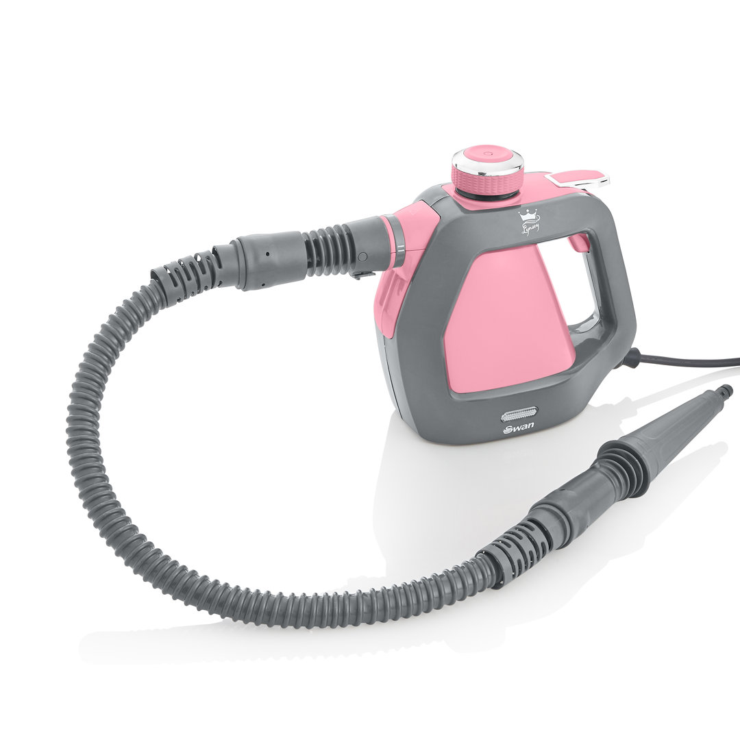 Swan Tv'S Queen Of Clean Handheld Steam Cleaner With 3 Steam Pressure Settings, 220Ml, Pink - Image 6