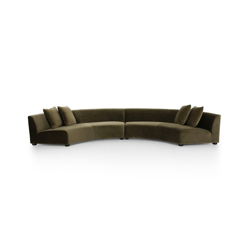 Liam Modular Sectional, Green