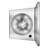Whitehaus 18" brushed stainless steel commercial single bowl wall mount wash basin