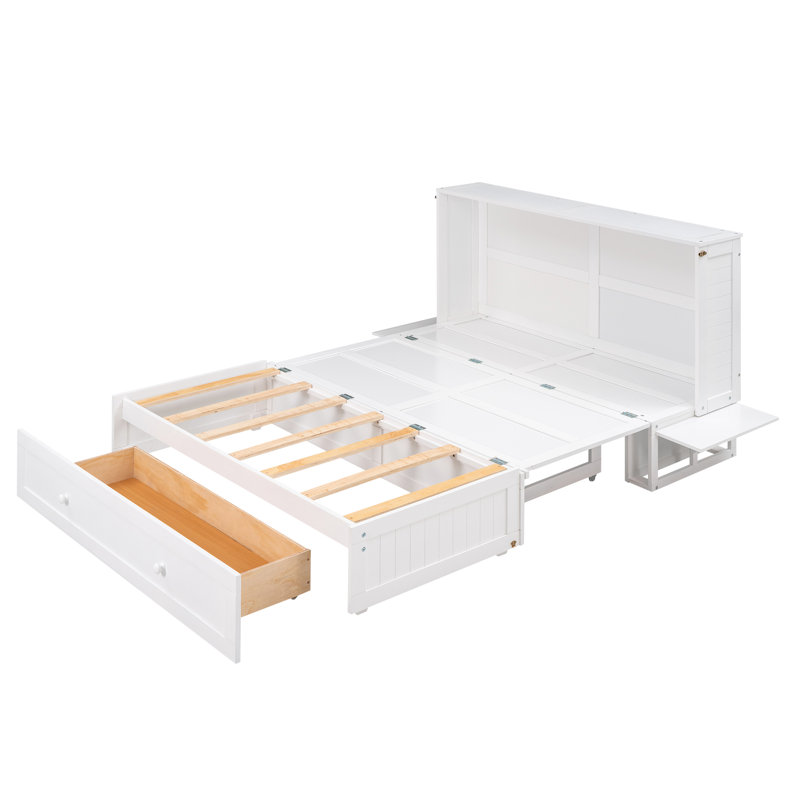 Lit Rosanne, Blanc / Naturel