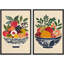 Cuisine, fruits éclatants, illustrations, décor champêtre français rustique-102453514-102453516