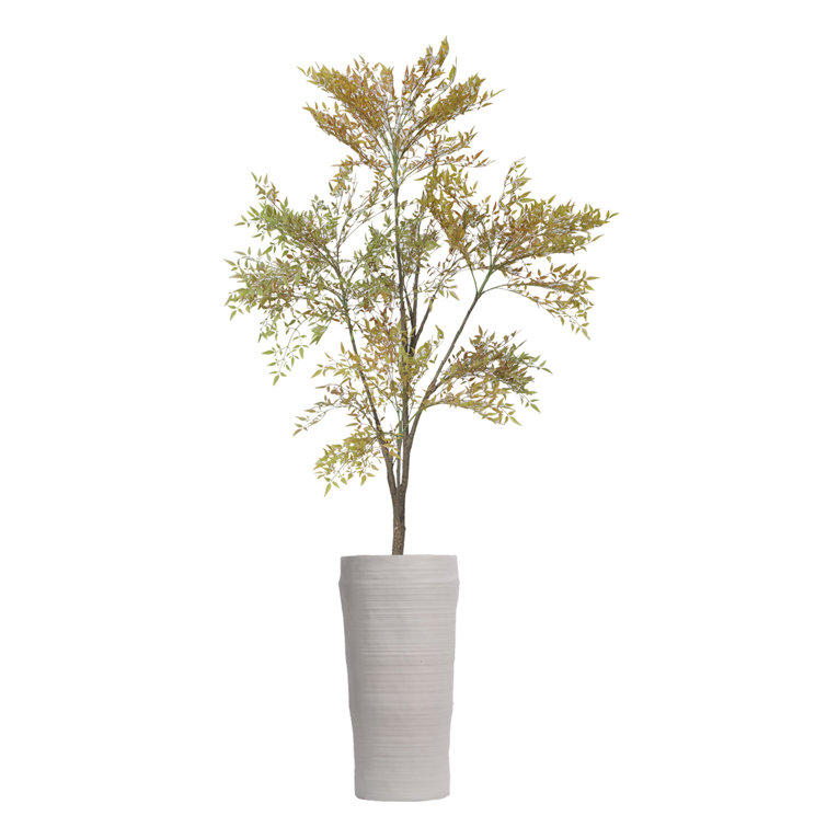91'' Faux Bamboo Tree in Planter