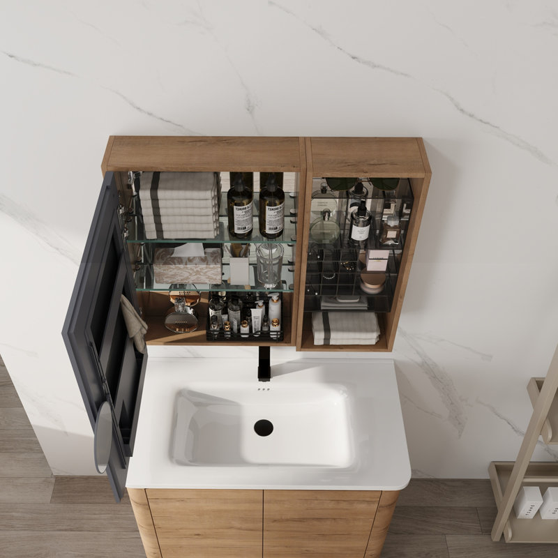 Armoire de salle de bain avec miroir