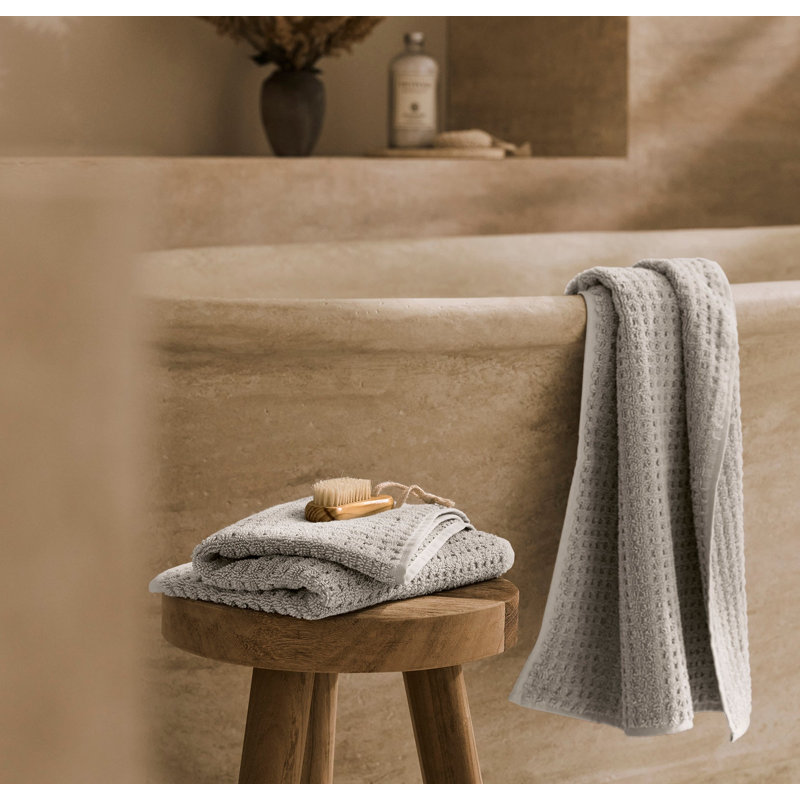 Turkish Waffle Bath Towel Set
