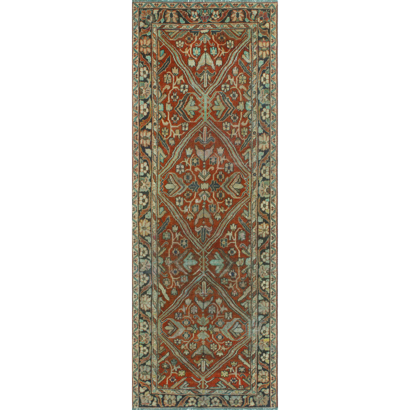 Chemin de table semi-antique Denver Rust