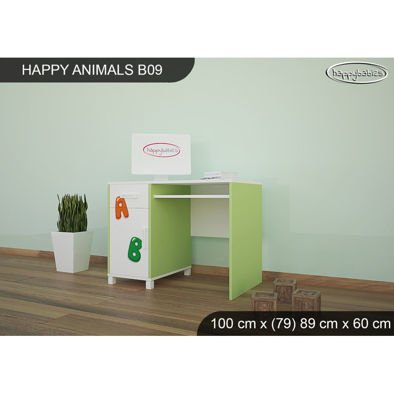 100cm Writing Desk, Green