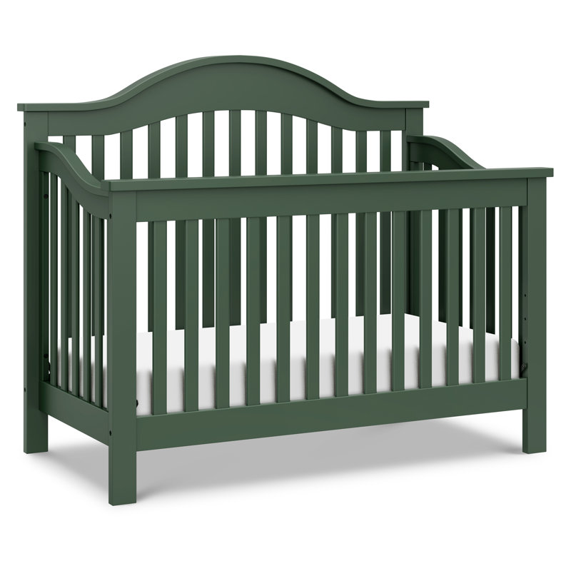 Lit de bébé convertible 4-en-1 Jayden, Vert forêt