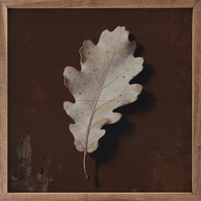 Neutral Oak Leaf, 16" H x 16" W
