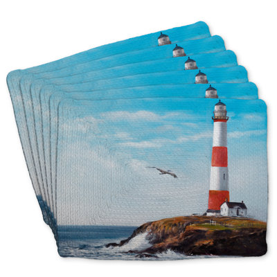 Lighthouse Edge Sea Braided Polyester Masvingo Set of 6