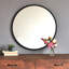 Chyna Metal Flat Wall Mirror