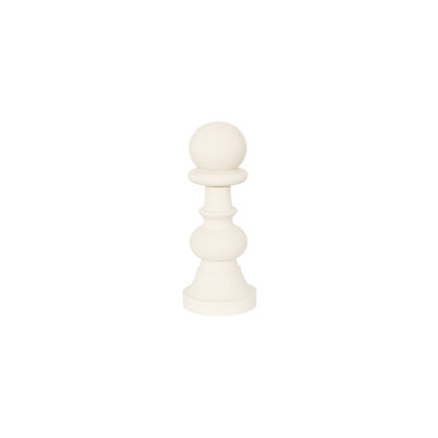 Small Cast Stone Pawn Chess Sculpture
