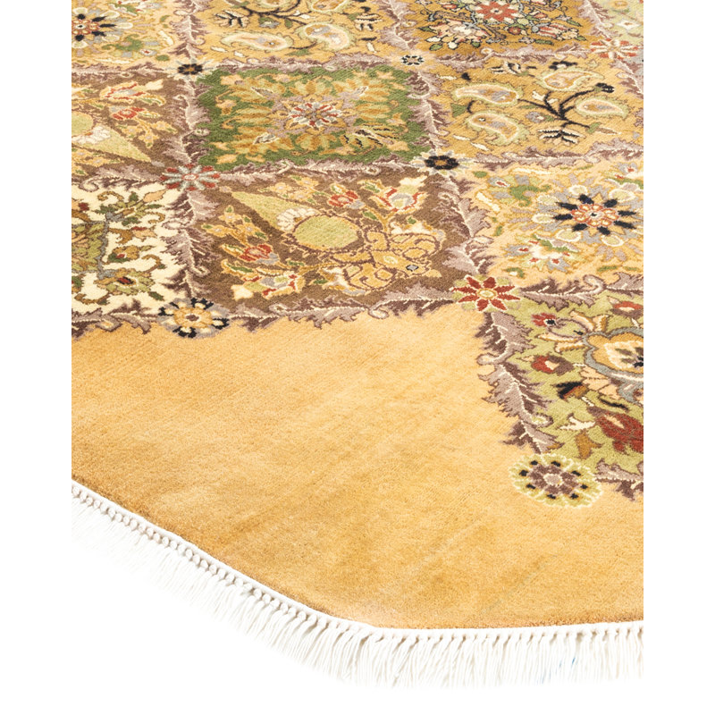 Classic One-of-a-Kind 7' 1" X 7' 1" Hand Knotted Area Rug