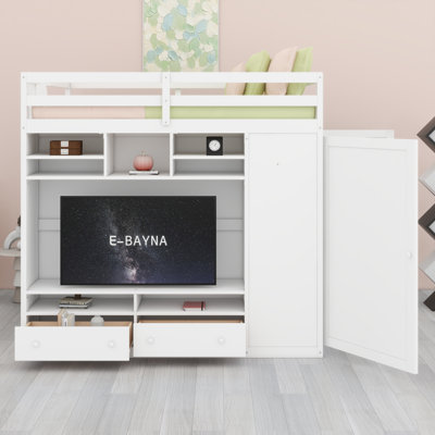 Loft Bed With Drawers