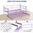 Twin Daybed – Purple, Trundle, Metal Frame-1428795376