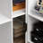 47.2'' W L-Shaped Reception Desk With LED Lights And Glass